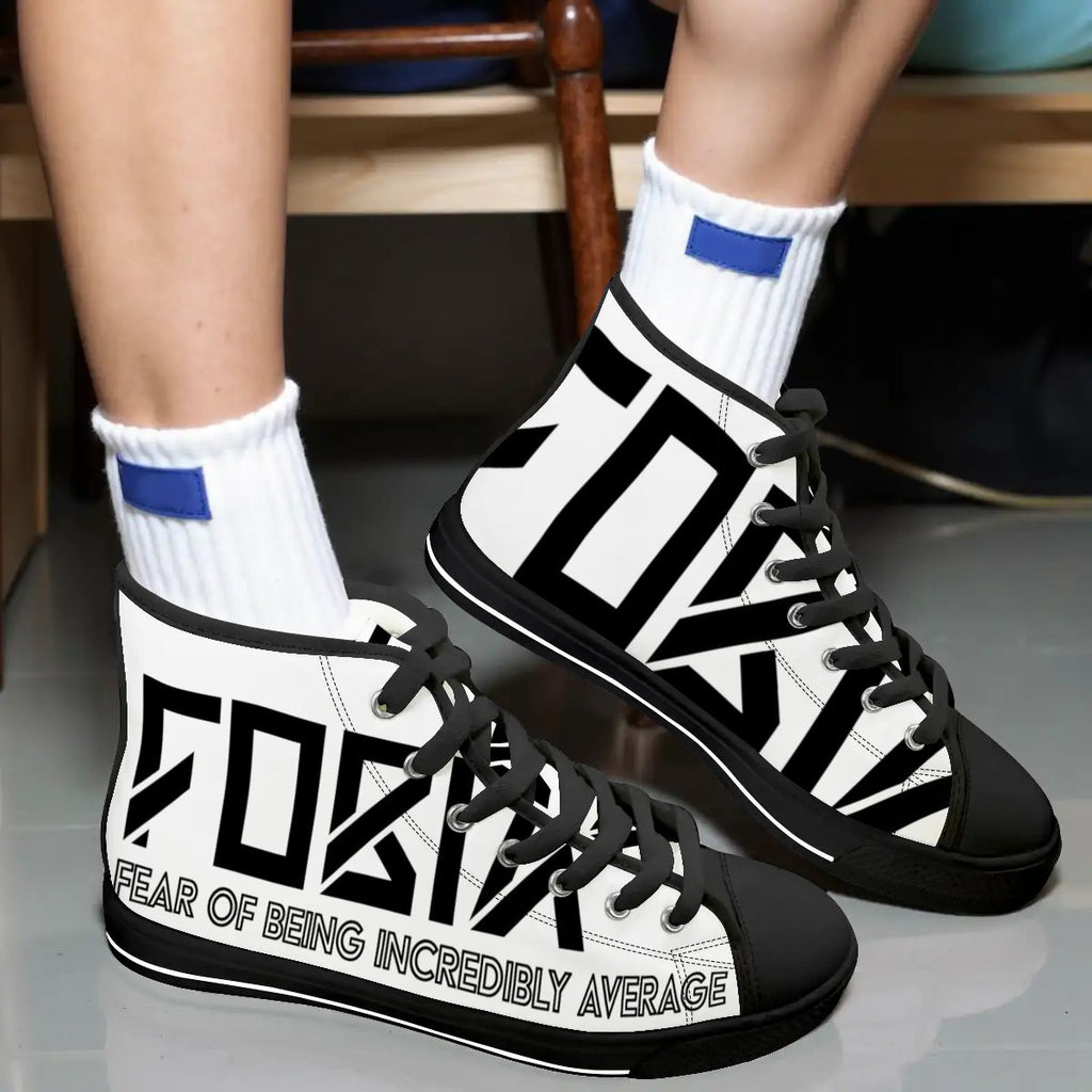 FOBIA High Top Canvas Shoes