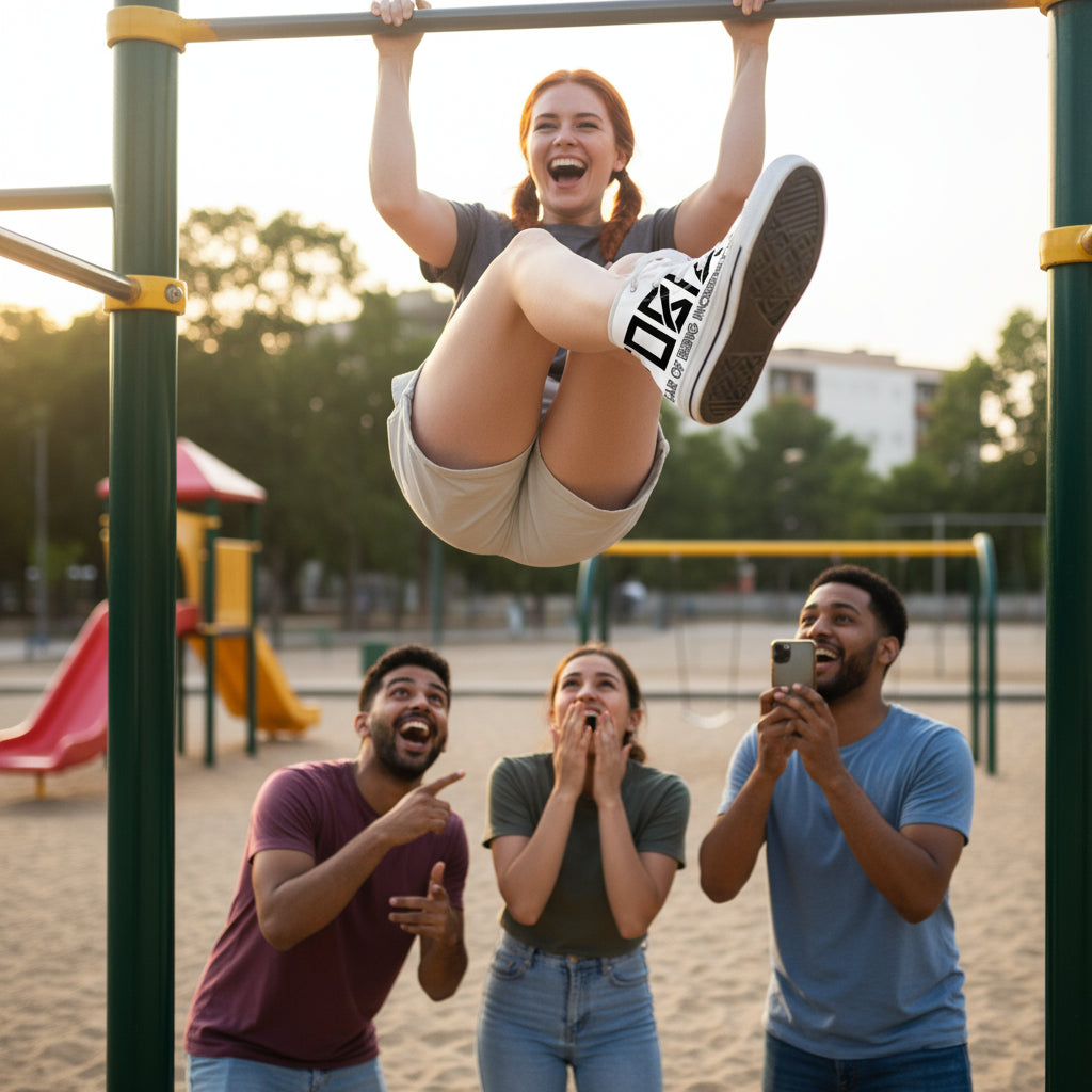 FOBIA High Top Canvas Shoes