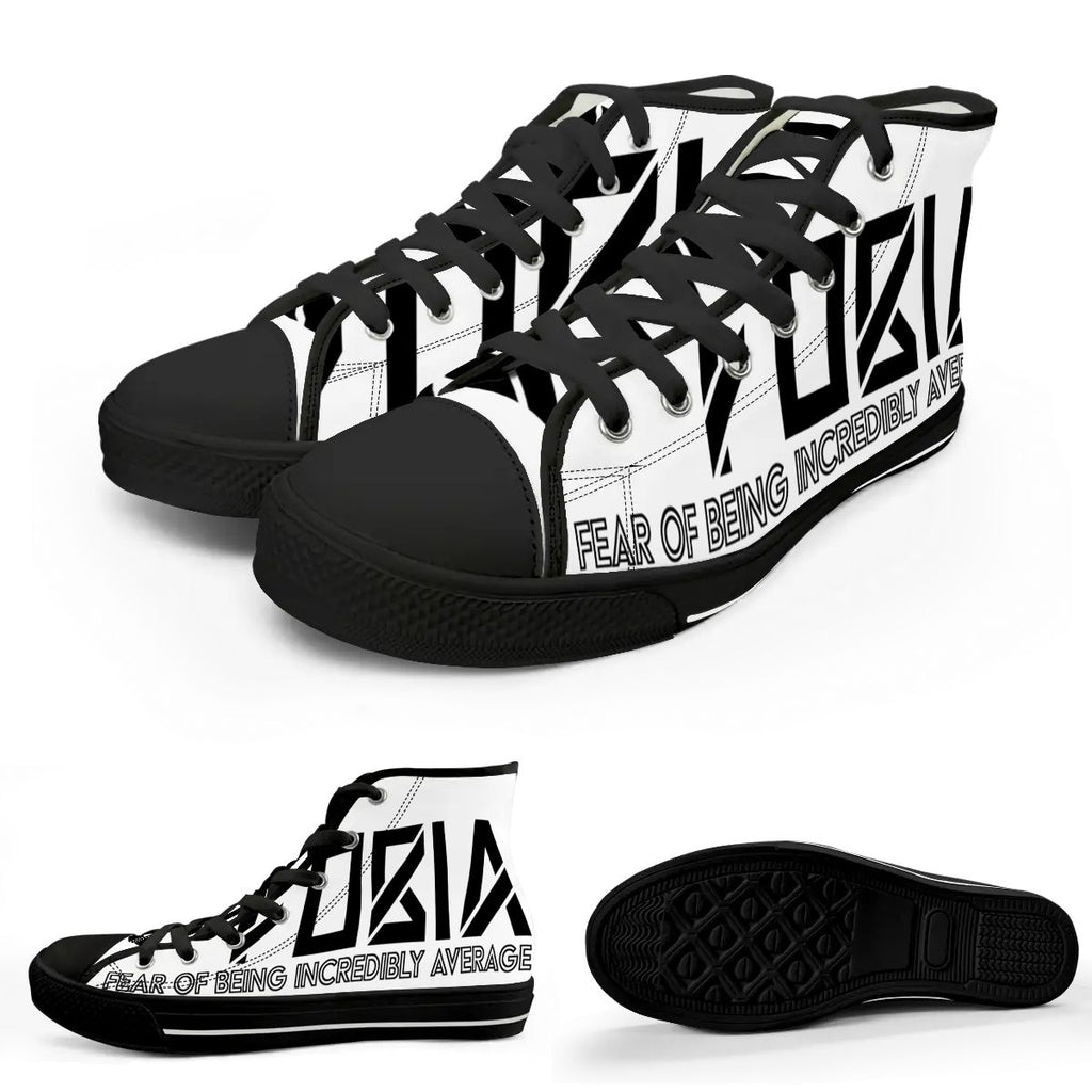 FOBIA High Top Canvas Shoes
