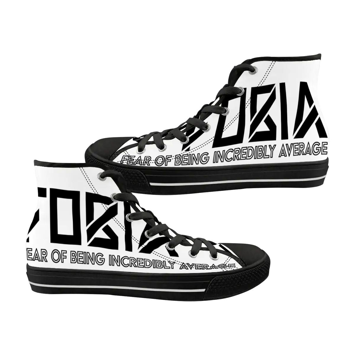 FOBIA High Top Canvas Shoes